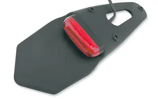 LED baklykt med skjerm