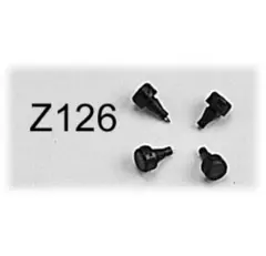 Gummiforinger for monorack (vibrasjonsdemping) pakke 4 stk.