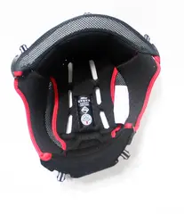 Nolan N100-5 Interi&#248;r Sort-R&#248;d M Interi&#248;r/liner til Nolan N-100-5