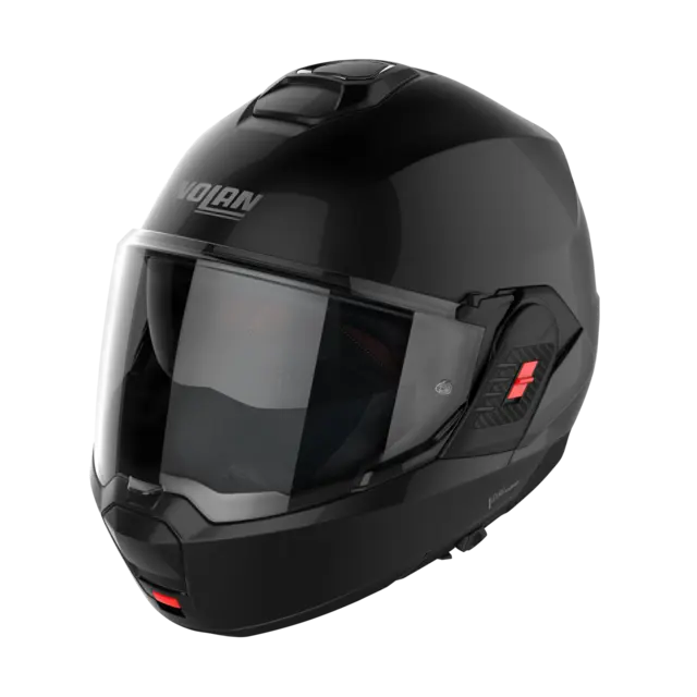 Nolan N120-1 Classic Sort XL-62 ECE 22-06, N-Com, Hjelm m/"Flip back" 