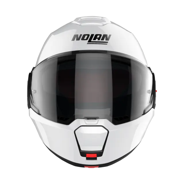 Nolan N120-1 Classic Hvit 2XL-64 ECE 22-06, N-Com, Hjelm m/"Flip back" 