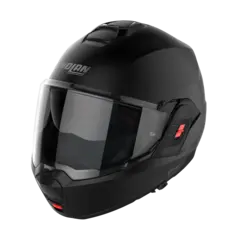 Nolan N120-1 Classic Matt Sort XL-62 ECE 22-06, N-Com, Hjelm m/&quot;Flip back&quot;