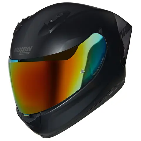 Nolan N60-6 Sport Irido Matt ECE 22-06 solvisir, Spoiler, Rødt visir