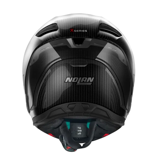 Nolan X-804RS Carbon Silver Edit. L-60 ECE 22-06 Racing GP-spoiler Sølv visir 