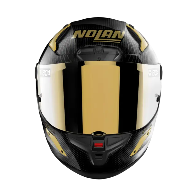Nolan X-804RS Carbon Gold Edit. L-60 ECE 22-06 Racing GP-spoiler Gull visir 