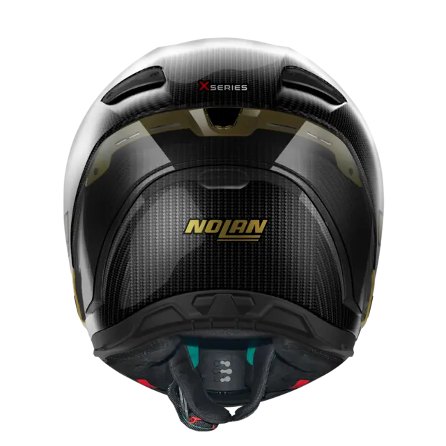 Nolan X-804RS Carbon Gold Edit. L-60 ECE 22-06 Racing GP-spoiler Gull visir 