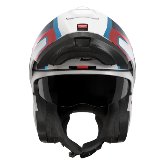 Nolan N100-6 Radiante Blank Hvit  L-60 ECE 22-06 N-Com Åpningshjelm Komfort 