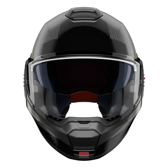 Nolan N120-1 Ciclone Lava/grønn  L-60 ECE 22-06, N-Com, Hjelm m/"Flip back" 