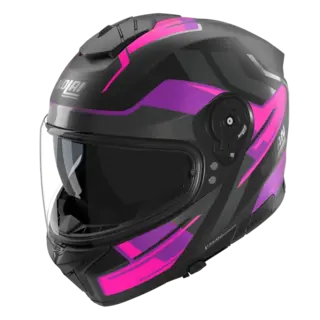 Nolan N80-8 Tritico Matt Fucsia ECE 22-06 Sporty N-Com Komfort Solvisir