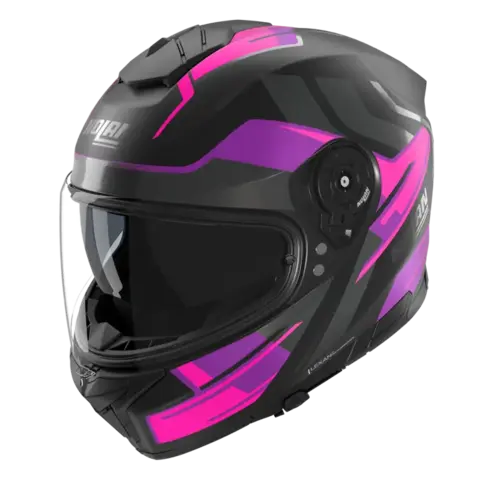 Nolan N80-8 Tritico Matt Fucsia ECE 22-06 Sporty N-Com Komfort Solvisir