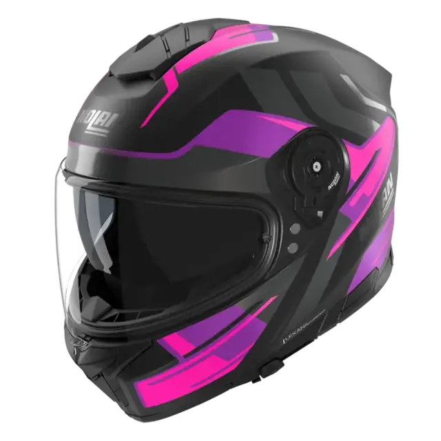 Nolan N80-8 Tritico Matt Fucsia L-60 ECE 22-06 Sporty N-Com Komfort Solvisir 