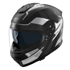 Nolan N80-8 Tritico Matt hvit L-60 ECE 22-06 Sporty N-Com Komfort Solvisir