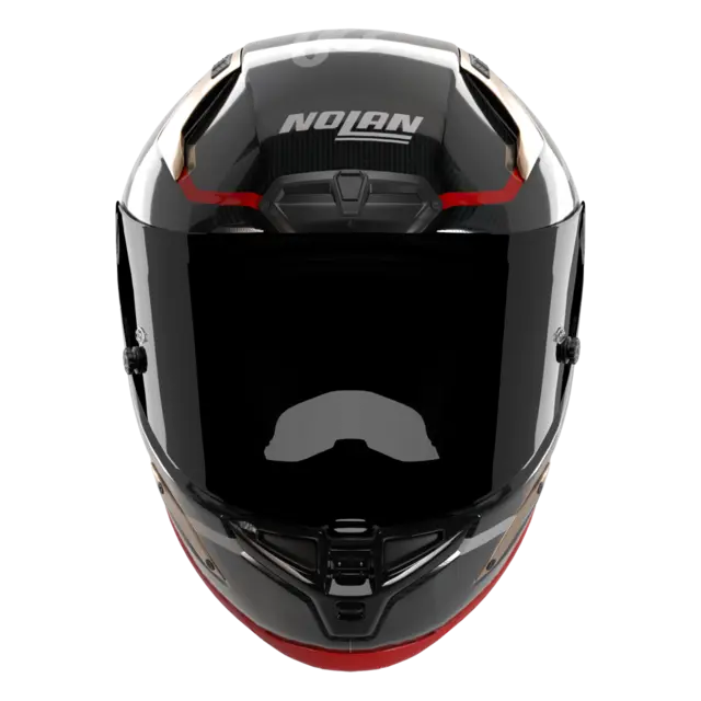 Nolan X-804UCRS World SBK L-60 ECE 22-06 Racing GP-spoiler Mørkt visir 