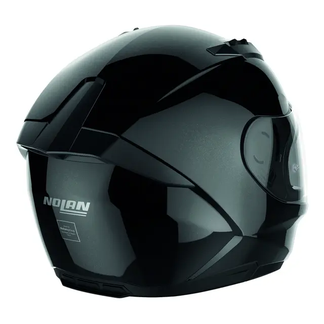 Nolan N60-6 Special Sort blank XS-54 Allround helhjelm, Komfort, solvisir 