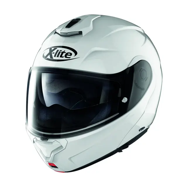 X-lite X-1005 Elegance Met.Hvit XL-62 Premium åpningshjelm, N-Com, Touring 
