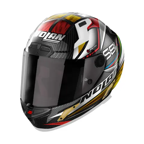 Nolan X-804UCRS World SBK ECE 22-06 Racing GP-spoiler Mørkt visir