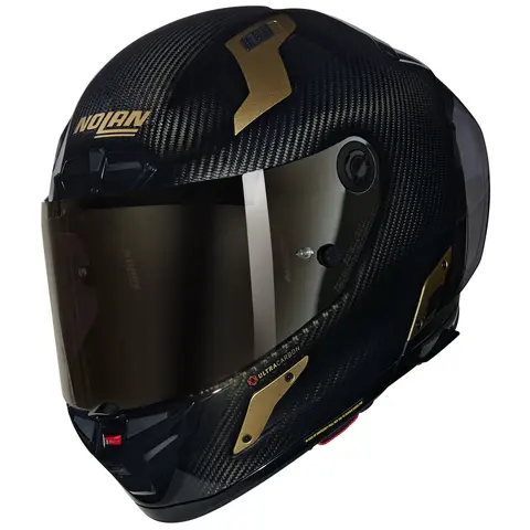 Nolan X-804UCRS Aureo Gold ECE 22-06 Racing GP-spoiler Gull visir