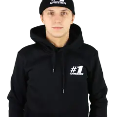 OneGripper Hettegenser 146/152 cm Svart - Barn/Voksen