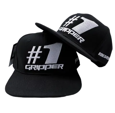 OneGripper Snapback Caps Svart - Barn/Voksen