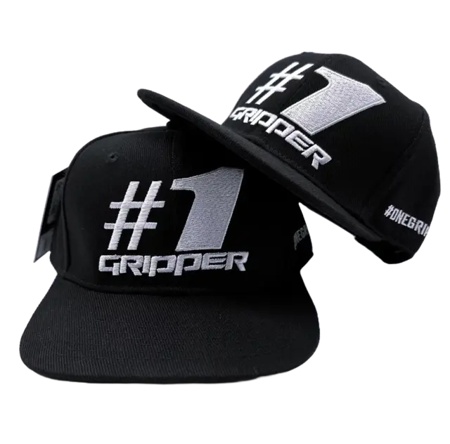 OneGripper Snapback Caps Voksen Svart - Barn/Voksen 