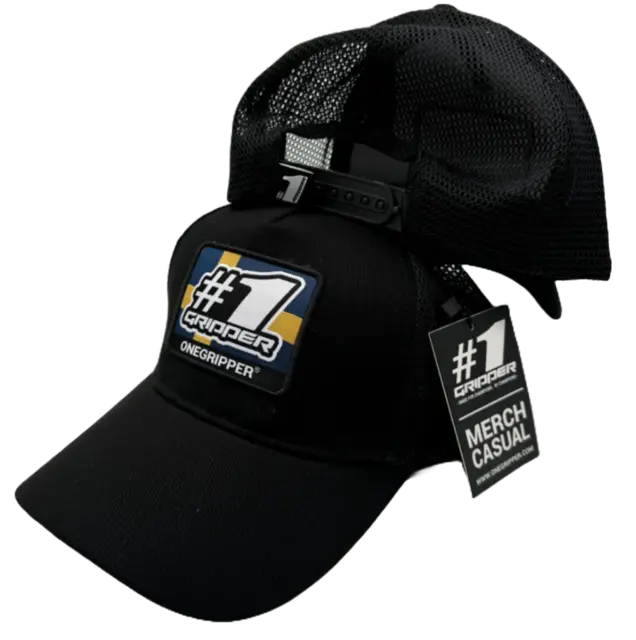 OneGripper Caps Trucker Edition Voksen Svart - Barn/Voksen 