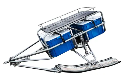 Snøscooter-Kjelke, Pack Stabil pakk-kjelke for tøff kjøring