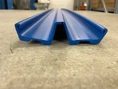 Plastbelegg Ski for mellom/stor Kjelke Bl&#229;, Lengde 180cm, 14 cm bredde