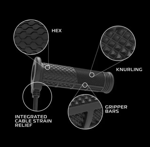 Oxford HotGrips Pro Adventure For 22mm Styre 