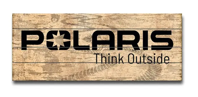 Polaris Treskilt 25 x 60 cm 