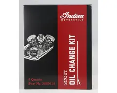 Indian Scout Oljeskift-Kit Fullsyntetisk 15W-60 Olje