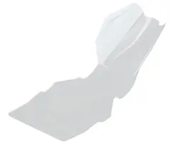 Polaris Sentry Skid Plate -  Hvit Polaris Originaldel