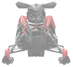 Polaris Matryx Grill Inserts Rød Polaris Originaldel