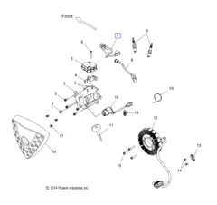 LEAD-SPARK PLUG