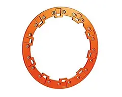 Polaris Beadlock Rings 14&quot; Oransje Crush
