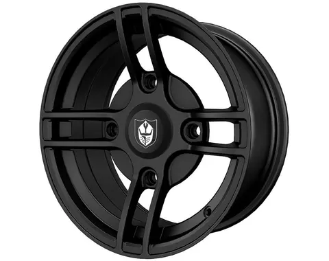 Polaris Pro Armor® Split 14" x 8" Matt Svart, Bak