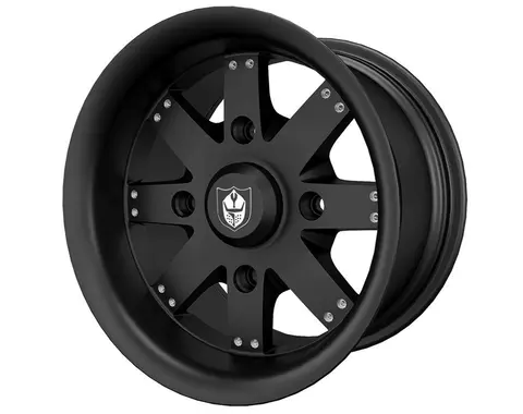 Polaris Pro Armor® Amplify 14" x 8" Matt Svart, Bak