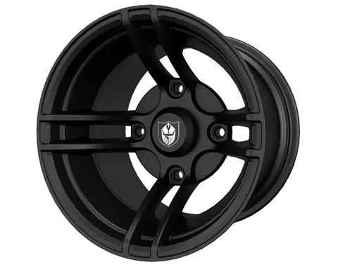 Polaris Pro Armor® Whiteout 14" x 10" Matt Svart Front/Bak
