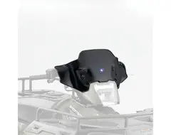 Polaris Sportsman Vindskjerm Lav 24.1 cm Svart, Lock &amp; Ride