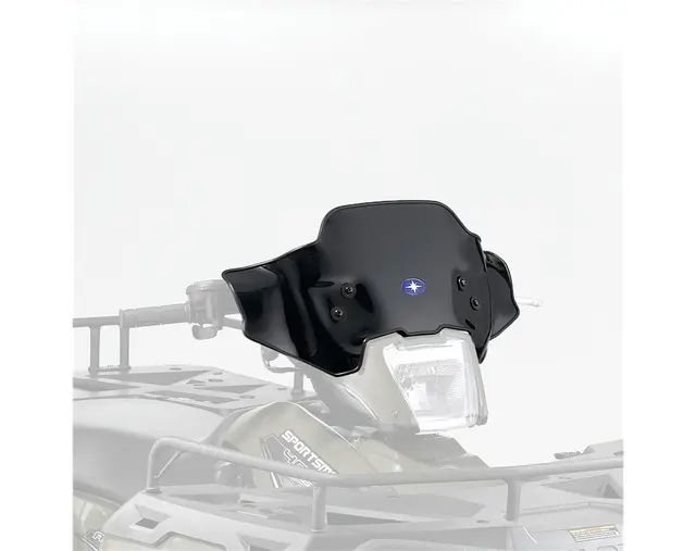 Polaris Sportsman Vindskjerm Lav 24.1 cm Svart, Lock & Ride 