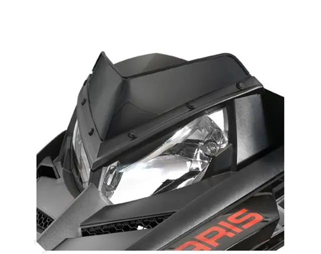 Polaris Low Windshield 18 cm Black, Pro-Ride 