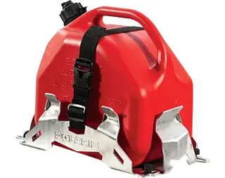 Polaris Adjustable Fuel Can Rack Aluminium