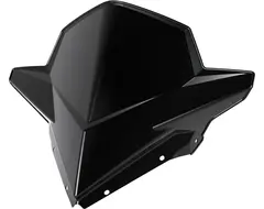 Polaris Mid Windshield 36 cm Matte Black, Pro-Ride