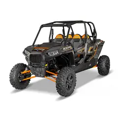 Polaris Lav Profil Sidebeskytter 4-Seter Svart, RZR