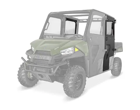 Polaris Canvas Bakdør m/Glidelåsvindu Ranger Crew 570-4