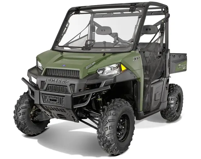 Polaris Full Tip-Out Poly Vindrute Ranger, Lock & Ride 