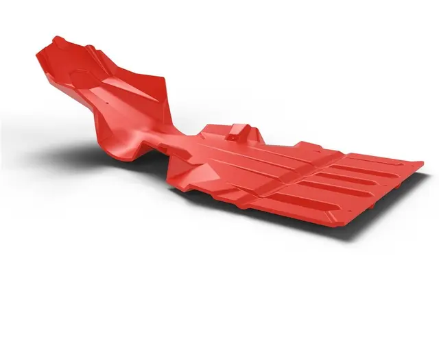 Polaris Ultimate Skid Plate Rød 