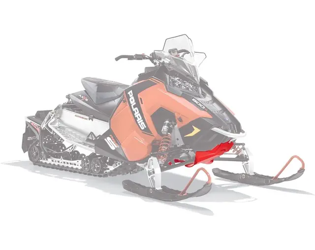 Polaris Ultimate Skid Plate Rød 