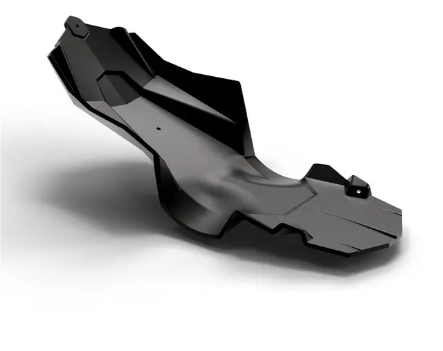 Polaris Extreme Skid Plate Svart 