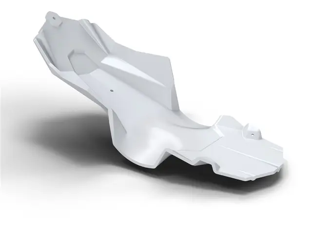 Polaris Extreme Skid Plate Hvit 