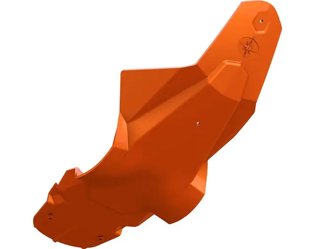Polaris Extreme Skid Plate Oransje 